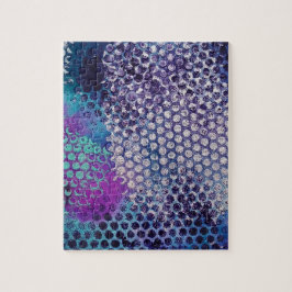 Gepunktet gepunkteter Abstrakter Spaß Puzzle