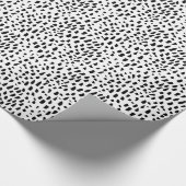 Gepunktet Geschenkpapier (Ecke)