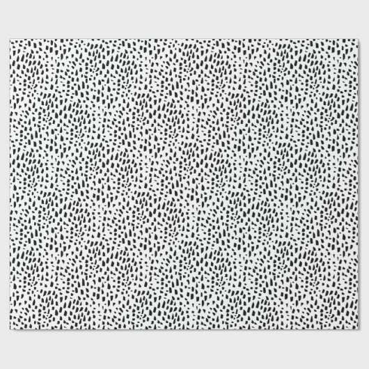 Gepunktet Geschenkpapier (Flach)