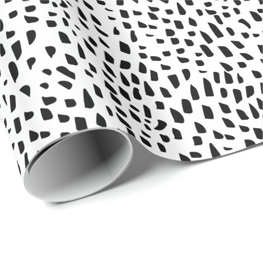 Gepunktet Geschenkpapier (Rolleneckpunkt)