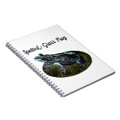 Gepunktet Grass Frog, Notebook Notizblock (Rechte Seite)