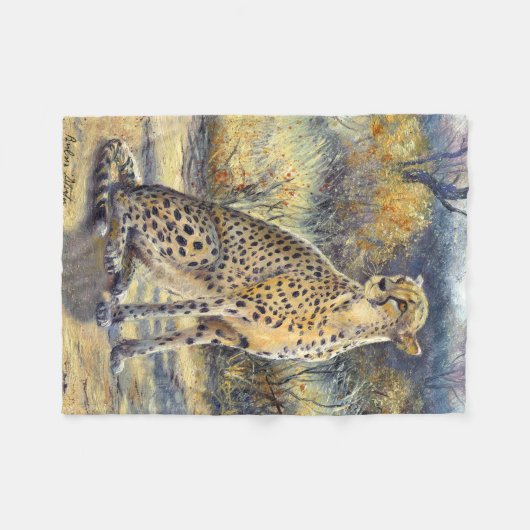 "Gepunktet Huntress" Blanket Fleecedecke (Vorderseite (Horizontal))