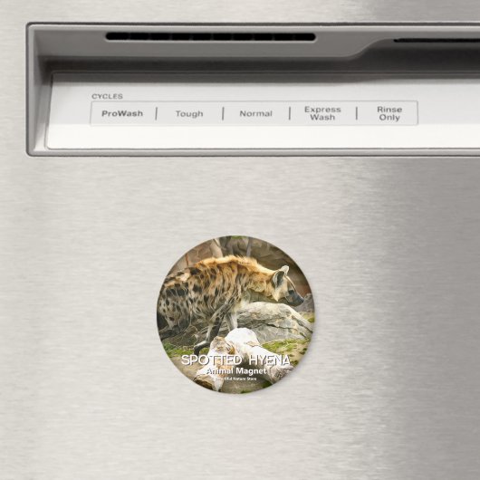 Gepunktet Hyena Magnet (In Situ (Geschirrspüler))