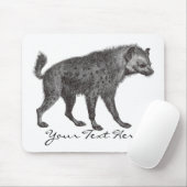 Gepunktet Hyena Mousepad (Mit Mouse)