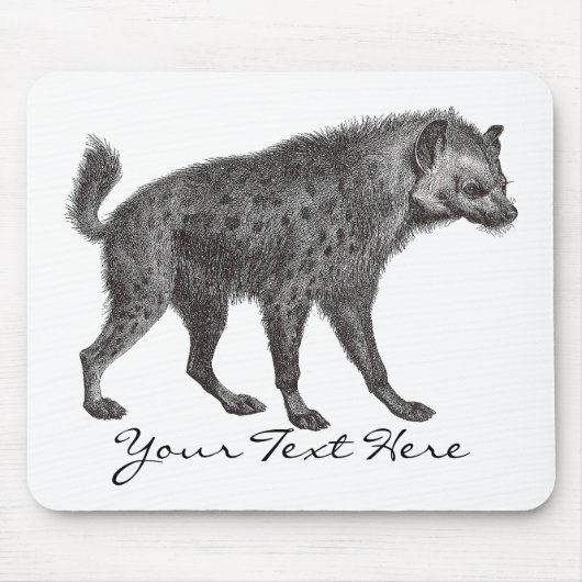 Gepunktet Hyena Mousepad (Vorne)