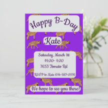 Gepunktet Hyenas Happy Birthday