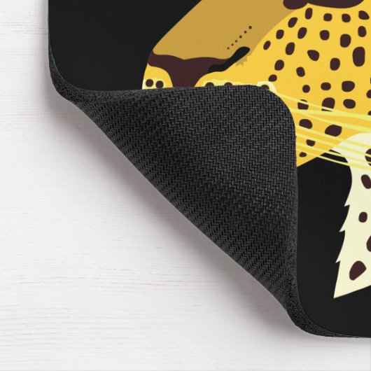 Gepunktet Leopard Mousepad (Ecke)