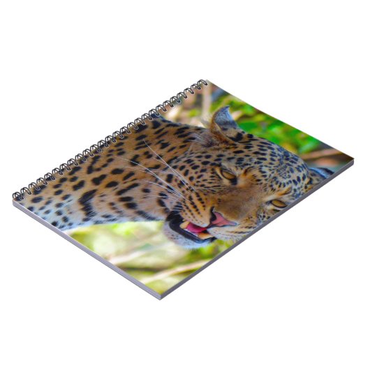 Gepunktet Leopard Notizblock (Linke Seite)