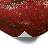 Gepunktet Leopard sagt: Hey Poster Wall Art (Ecke)