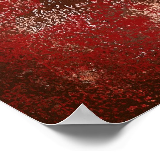 Gepunktet Leopard sagt: Hey Poster Wall Art (Ecke)