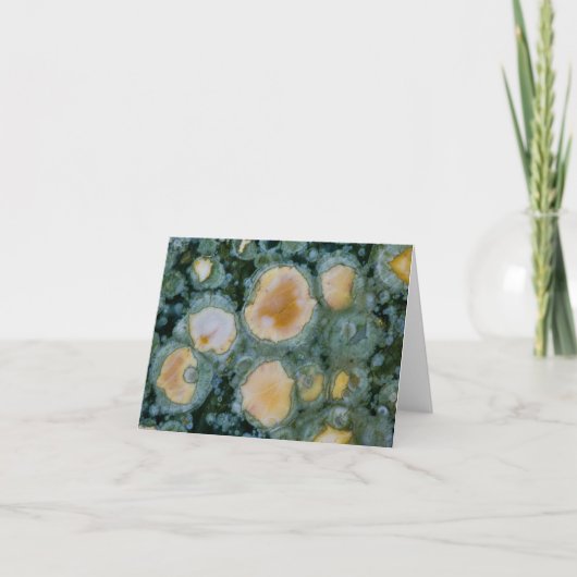 Gepunktet Ocean Jasper (Vorderseite)