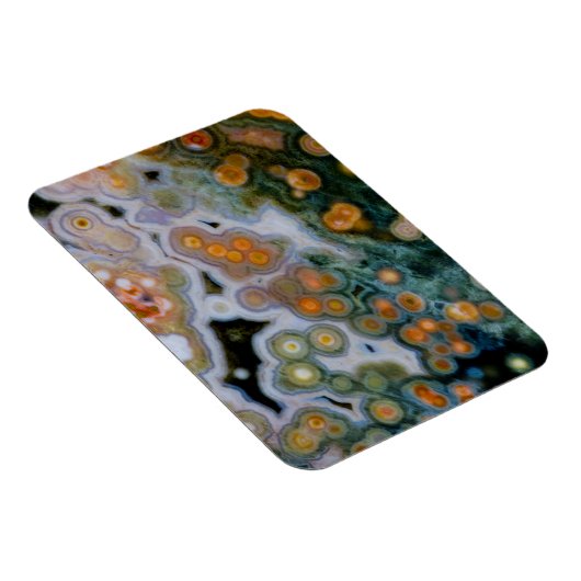 Gepunktet Ocean Jasper Magnet (Rechte Seite)