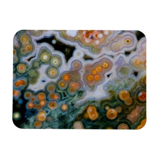 Gepunktet Ocean Jasper Magnet (Horizontal)