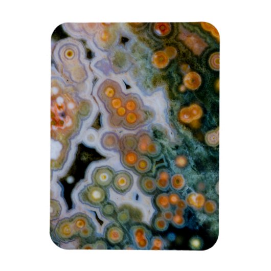 Gepunktet Ocean Jasper Magnet (Vertikal)