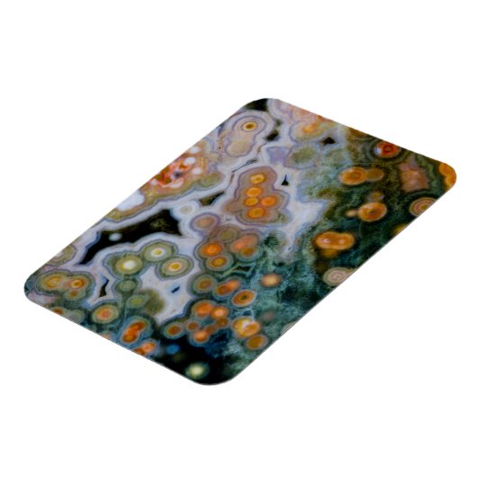 Gepunktet Ocean Jasper Magnet (Linke Seite)