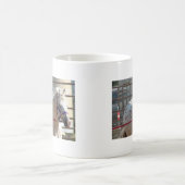 Gepunktet Pony Kaffeetasse (Mittel)