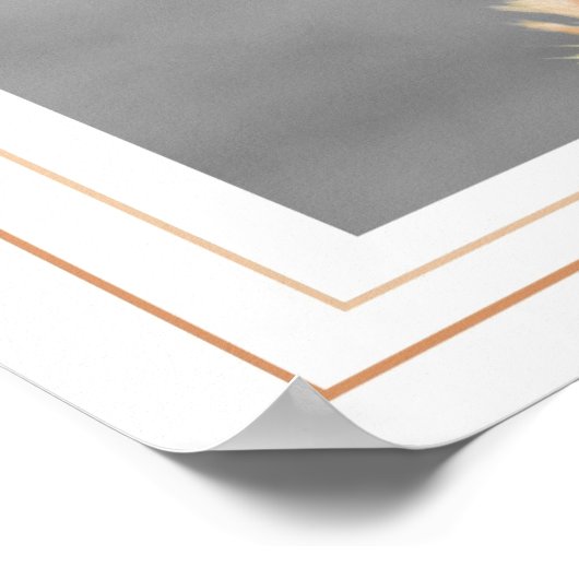 Gepunktet Poster (Ecke)