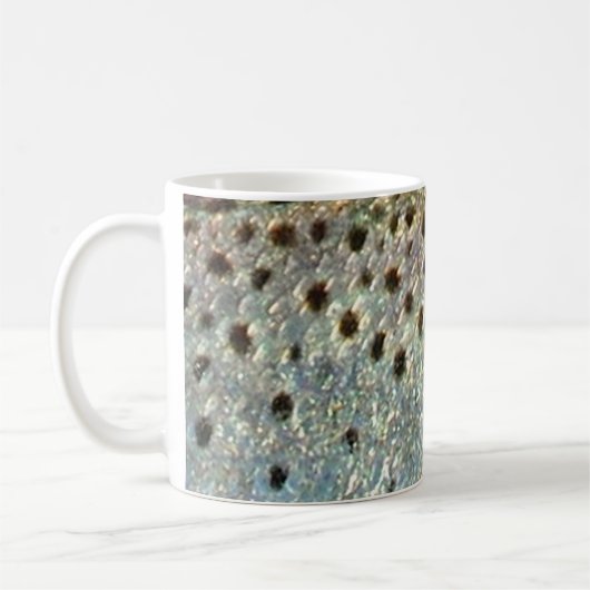 Gepunktet "sprenkelte" Seatrout durch PatternWear© Kaffeetasse (Links)