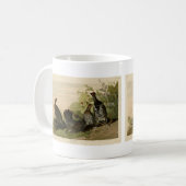 Gepunktet (Spruce) Grouse Audubon's Birds of Ameri Kaffeetasse (Vorderseite Links)