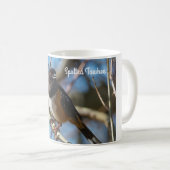 Gepunktet Towhee Kaffeetasse (VorderseiteRechts)