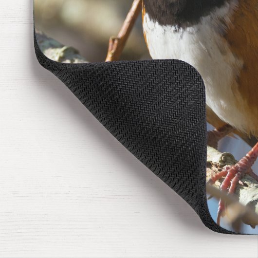 Gepunktet Towhee Mousepad (Ecke)