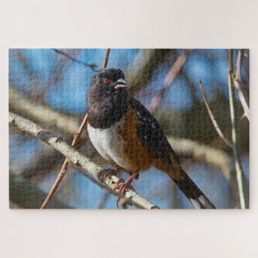 Gepunktet Towhee Puzzle (Horizontal)