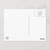 Gepunktet Walker Postkarte (Rückseite)