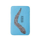 Gepunktete Abbildung des Cartoon Badematte (Vorderseite Vertikal)