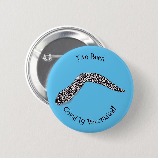 Gepunktete Abbildung des Cartoon Button (Vorne & Hinten)