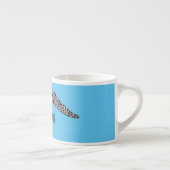 Gepunktete Abbildung des Cartoon Espressotasse (Rechts)