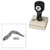 Gepunktete Abbildung des Cartoon Gummistempel (Stempel)