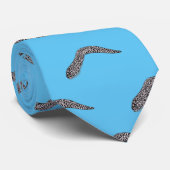 Gepunktete Abbildung des Cartoon Krawatte (Gerollt)