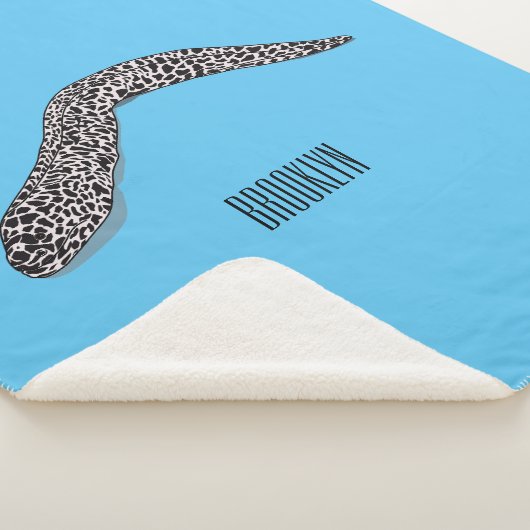 Gepunktete Abbildung des Cartoon Sherpadecke (3/4)