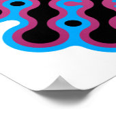 Gepunktete Angst Poster (Ecke)