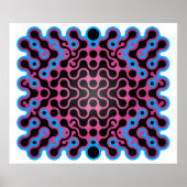 Gepunktete Angst Poster (Vorne)