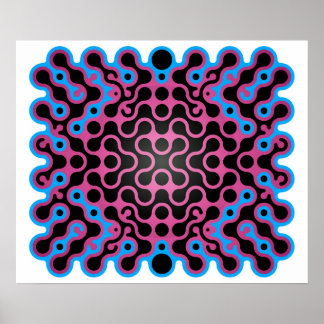 Gepunktete Angst Poster