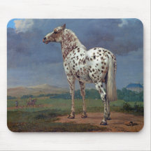 Gepunktete Appaloosa Pferdemuse Pad
