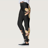 Gepunktete BlackBerry-Lilie Leggings 2 (Links)