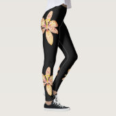 Gepunktete BlackBerry-Lilie Leggings 2 (Rechts)