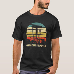 Gepunktete Disc Golf Outdoor Game Golfer T-Shirt