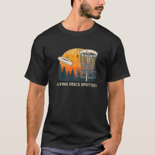 Gepunktete Disc Golf Outdoor Game Golfer T-Shirt