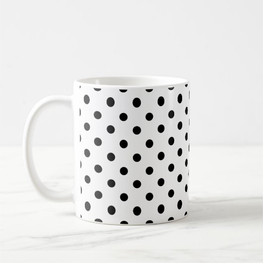 🌼 gepunktete Elegance: Circle Round Tasse (Links)