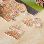 Gepunktete Eule auf Morgenflug Puzzle (Seite)