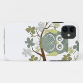 Gepunktete Eule im Baum Case-Mate iPhone Hülle (Rückseite (Horizontal))