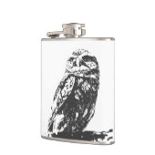 Gepunktete Eulen-Flasche Flachmann (Links)