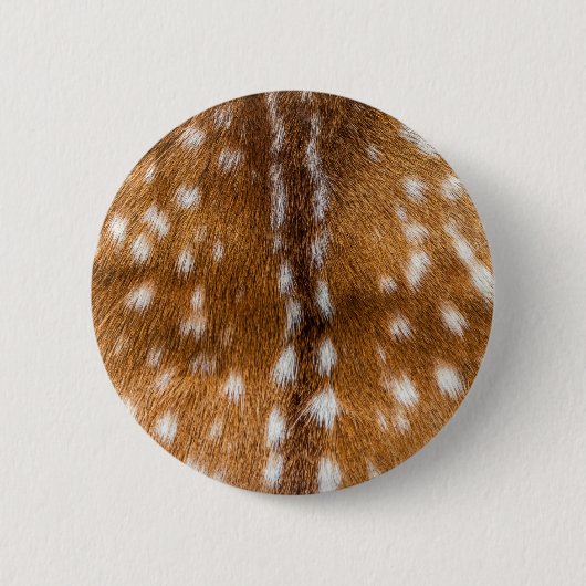 Gepunktete Hirschpelzstruktur Button (Vorderseite)