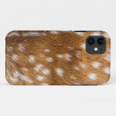 Gepunktete Hirschpelzstruktur Case-Mate iPhone Hülle (Rückseite (Horizontal))