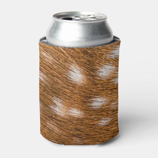 Gepunktete Hirschpelzstruktur Dosenkühler (Kanne Vorderseite)