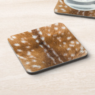 Gepunktete Hirschpelzstruktur Getränkeuntersetzer