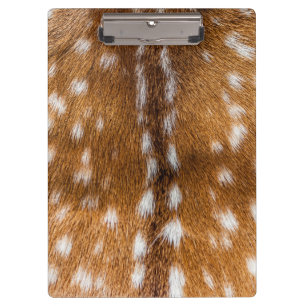 Gepunktete Hirschpelzstruktur Klemmbrett